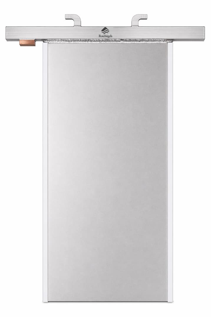 First aluminium cathode designed and manufactured to custom specification for the Rotehügels Zinc Dross R&D Pilot Plant, Chennai — paired with the first lead anode